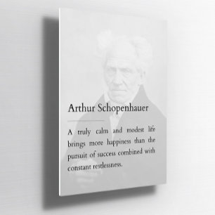 Arthur Schopenhauer Poster: Inspiring dating Poster