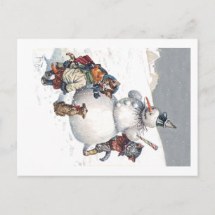 Arthur Thiele - Kittens Play Hide and Seek Postcard