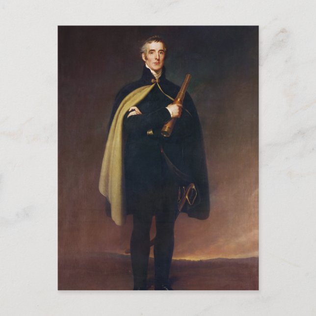 Arthur Wellesley  Duke of Wellington Postcard (Front)