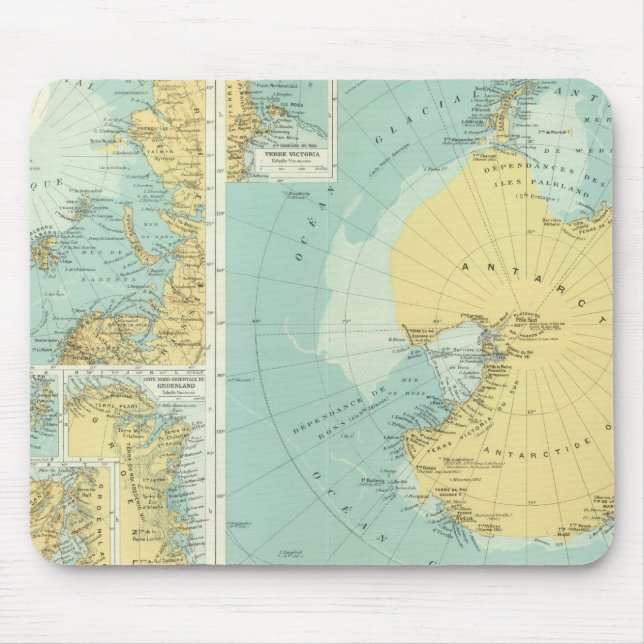 Artic, Antarctica Mouse Pad (Front)