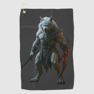 Artic Werewolf Golf Towel