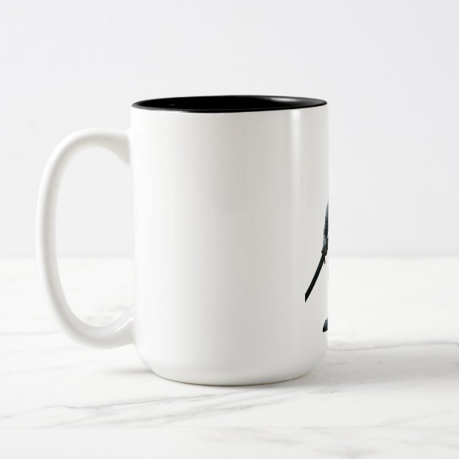 Artic Werewolf Two-Tone Coffee Mug (Left)