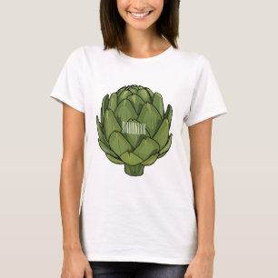 Artichoke cartoon illustration T-Shirt