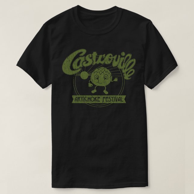 Artichoke Castroville Artichoke Festival 1959  T-Shirt (Design Front)