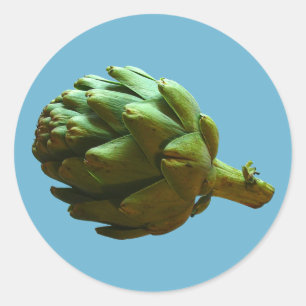 Artichoke Classic Round Sticker
