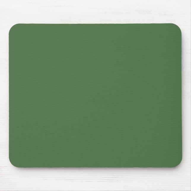 Artichoke green (solid colour)  mouse pad (Front)