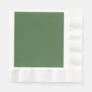 Artichoke green (solid colour)  napkin