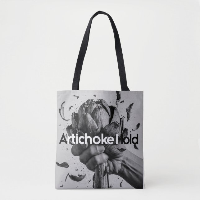 Artichoke Hold Tote Bag (Front)