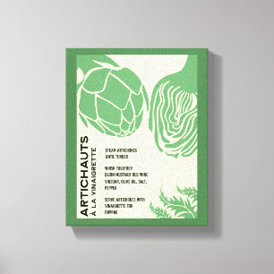 Artichoke Kitchen Wall Art Home Decor