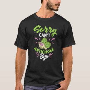 Artichoke Plant Recipe Vegetable Flower Dip Seeds T-Shirt
