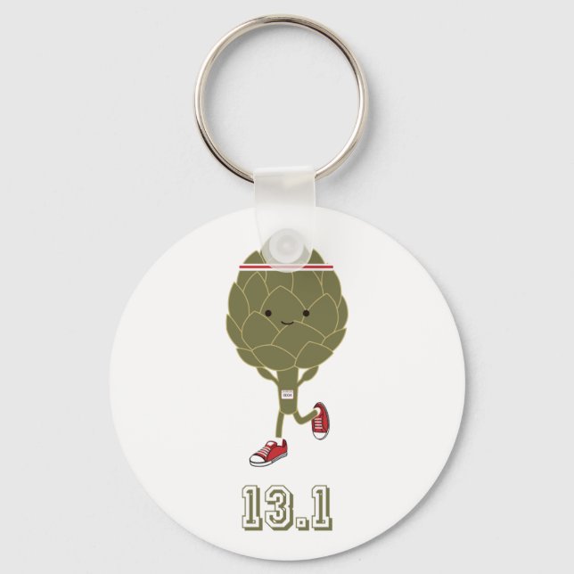 Artichoke Runner 13.1 Key Ring (Front)