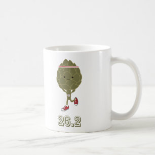 Artichoke Runner, 26.2 Coffee Mug