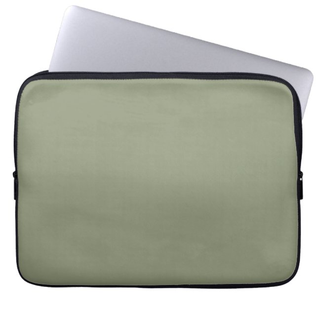 Artichoke (solid colour) laptop sleeve (Front)