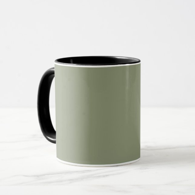 Artichoke (solid colour) mug (Front Left)