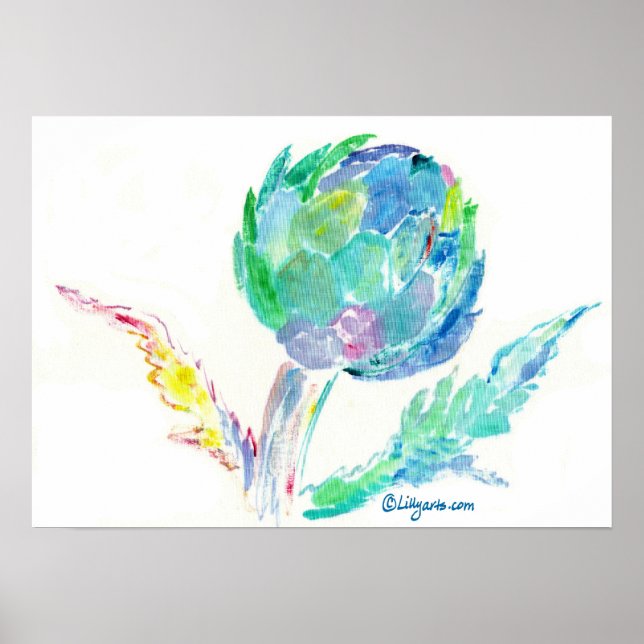 Artichoke Song Fine Art Print and Poster (Front)