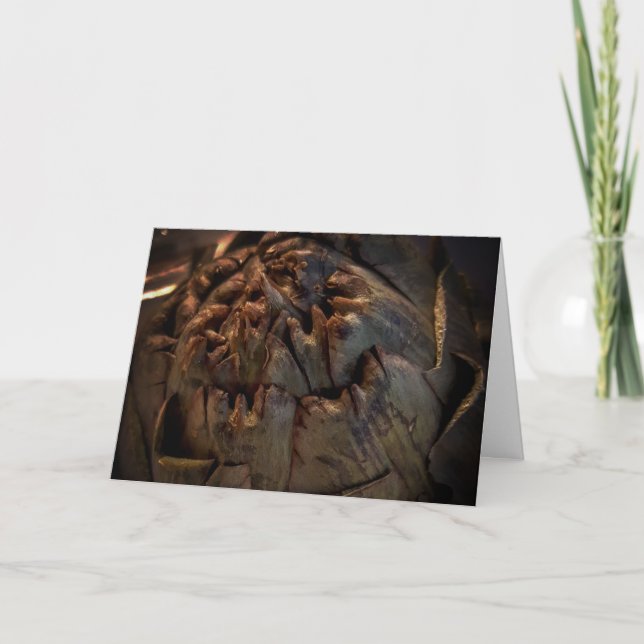“Artichoke” Thank You Card (Front)