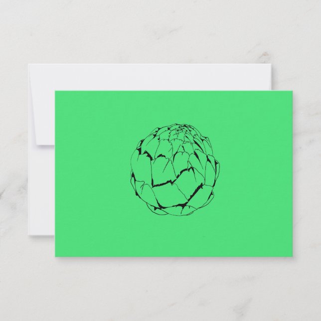 Artichoke Thank You Card (Front)