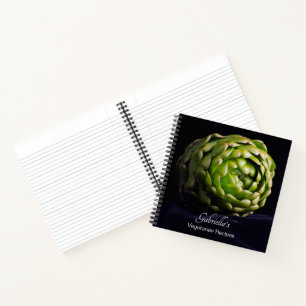 Artichoke Vegetarian Recipe Notebook