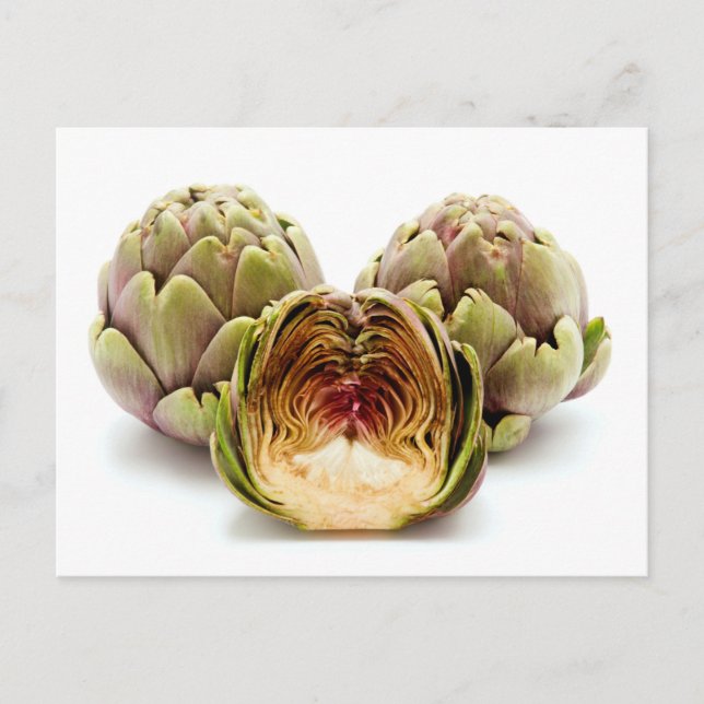 Artichokes Postcard (Front)