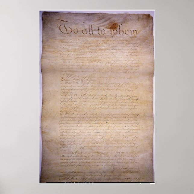 Articles of Confederation / Poster (Front)