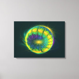 Articulated Plasma Canvas Print