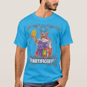 Artificer Dungeons and Foes Fo RPG Dice Game T-Shirt