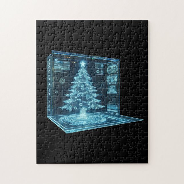 Artificial Christmas Tree Jigsaw Puzzle (Vertical)