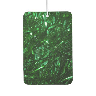 artificial christmas tree leaves with pine scent car air freshener