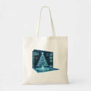Artificial Christmas Tree Tote Bag