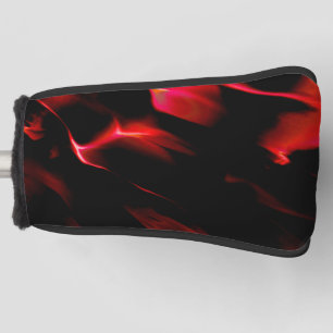 Artificial dunes in red shading golf head cover