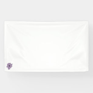 artificial flower Design Vinyl Banner 