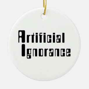 Artificial Ignorance Ceramic Tree Decoration
