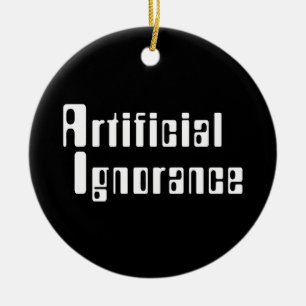 Artificial Ignorance Ceramic Tree Decoration