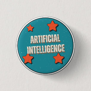 Artificial Intelligence 3 Cm Round Badge