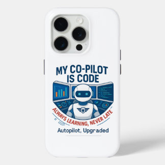 Artificial Intelligence Co-Pilot Code Design iPhone 15 Pro Case