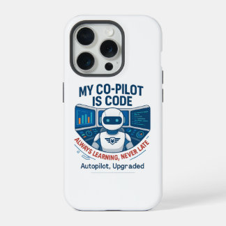Artificial Intelligence Co-Pilot Code Design iPhone 15 Pro Case