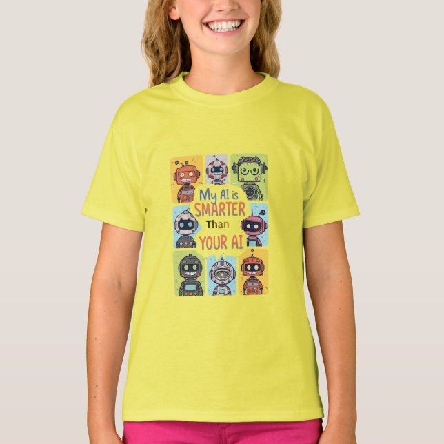  Artificial intelligence competition T-Shirt (Front)