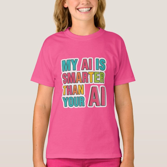 Artificial intelligence competition T-Shirt (Front)