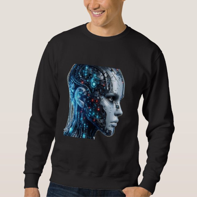 Artificial Intelligence - Computer Science - IT Pr Sweatshirt (Front)