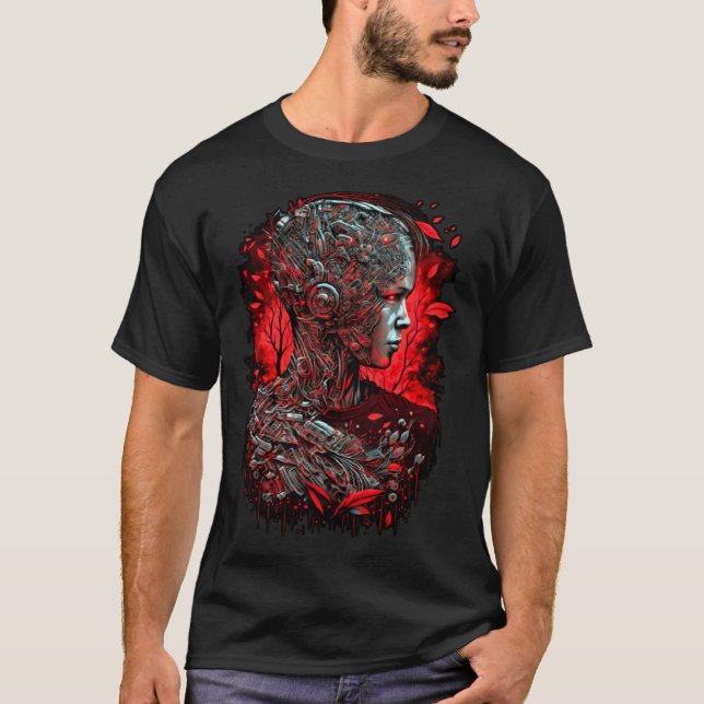 Artificial Intelligence  Computer Science  IT Prof T-Shirt (Front)