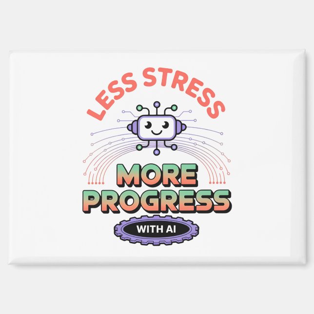 Artificial Intelligence Fashion Robotics Mens Top Magnet (Front)