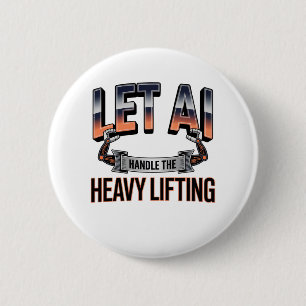 Artificial Intelligence Innovation Lifestyle 6 Cm Round Badge