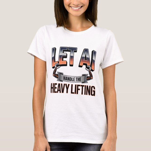 Artificial Intelligence Innovation Lifestyle T-Shirt (Front)