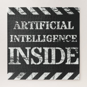 Artificial intelligence inside jigsaw puzzle