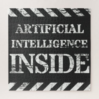 Artificial intelligence inside jigsaw puzzle