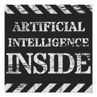 Artificial intelligence inside poster
