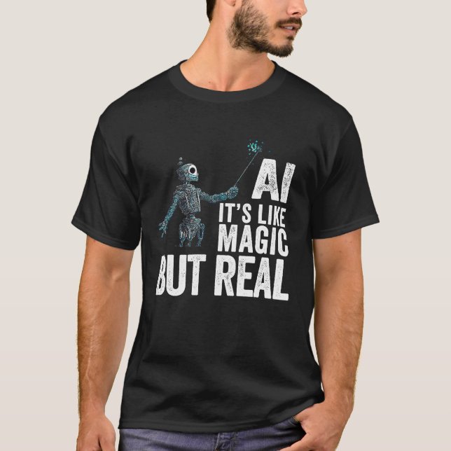 Artificial Intelligence Robot   AI T-Shirt (Front)