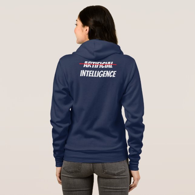 Artificial Intelligence T-Shirt Hoodie (Back Full)