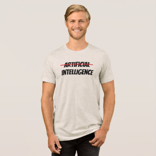 Artificial Intelligence T-Shirt Tri-Blend Shirt