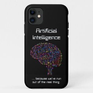 Artificial Intelligence vs Real Thing Case-Mate iPhone Case